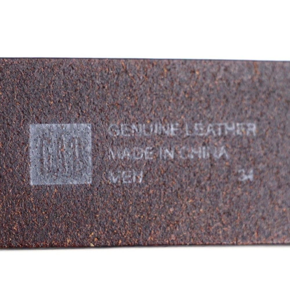 Gap BROWN GENUINE LEATHER 1 1/8"Wd CASUAL DRESS MEN'S BELT Sz 34 (F40 - Picture 7 of 13